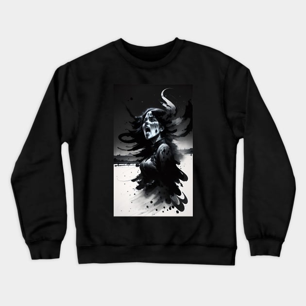 Verses & Curses of the Wailing Wind Crewneck Sweatshirt by GoodSirWills Place